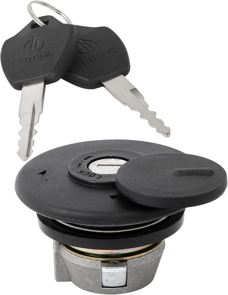 Minho Motorcycle Gas Caps with Switch Lock Fuel Tank Cap Fit for Chinese GY6 Scooter Mopeds B08 BO9,0pening Method: Rotate-to-open - Image 1